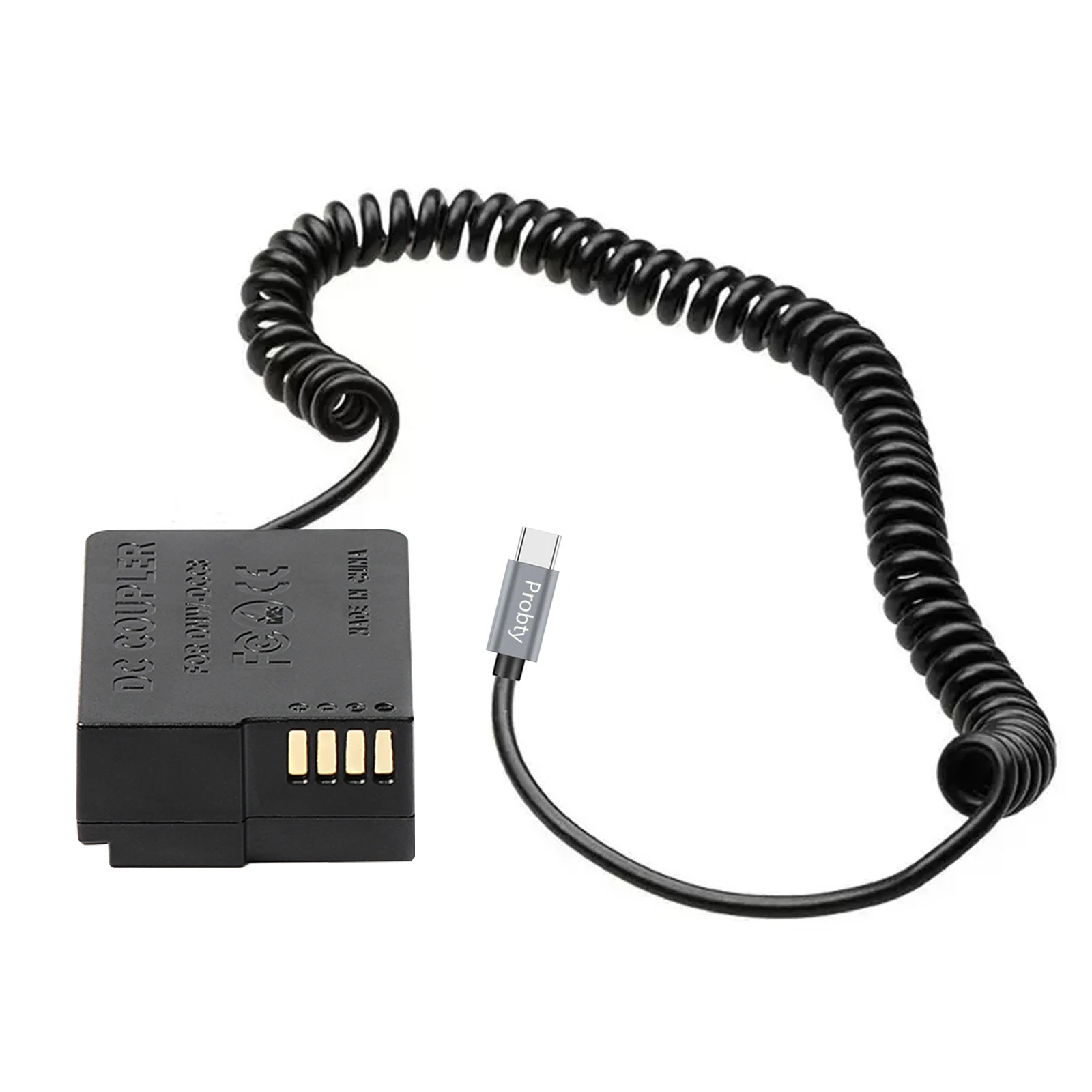 PD20W USB-C a DMW-DCC8 DMW-BLC12 batería simulada para Panasonic DMC-FZ300 DMC-FZ330 DMC-FZ2000 DMC-FZ2500 DC-FZ10002 DC-FZ1000 II - imagen 2