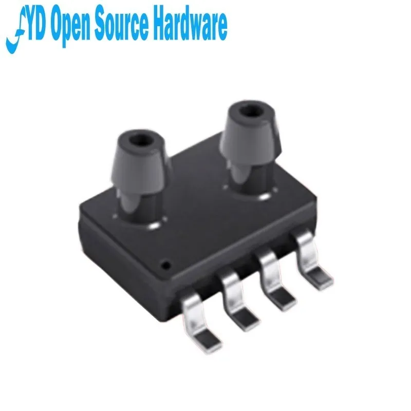 XGZP6897A Sensor de presión diferencial, entrada Dual 1kPa, Sensor de presión adecuado, flujo de velocidad del viento