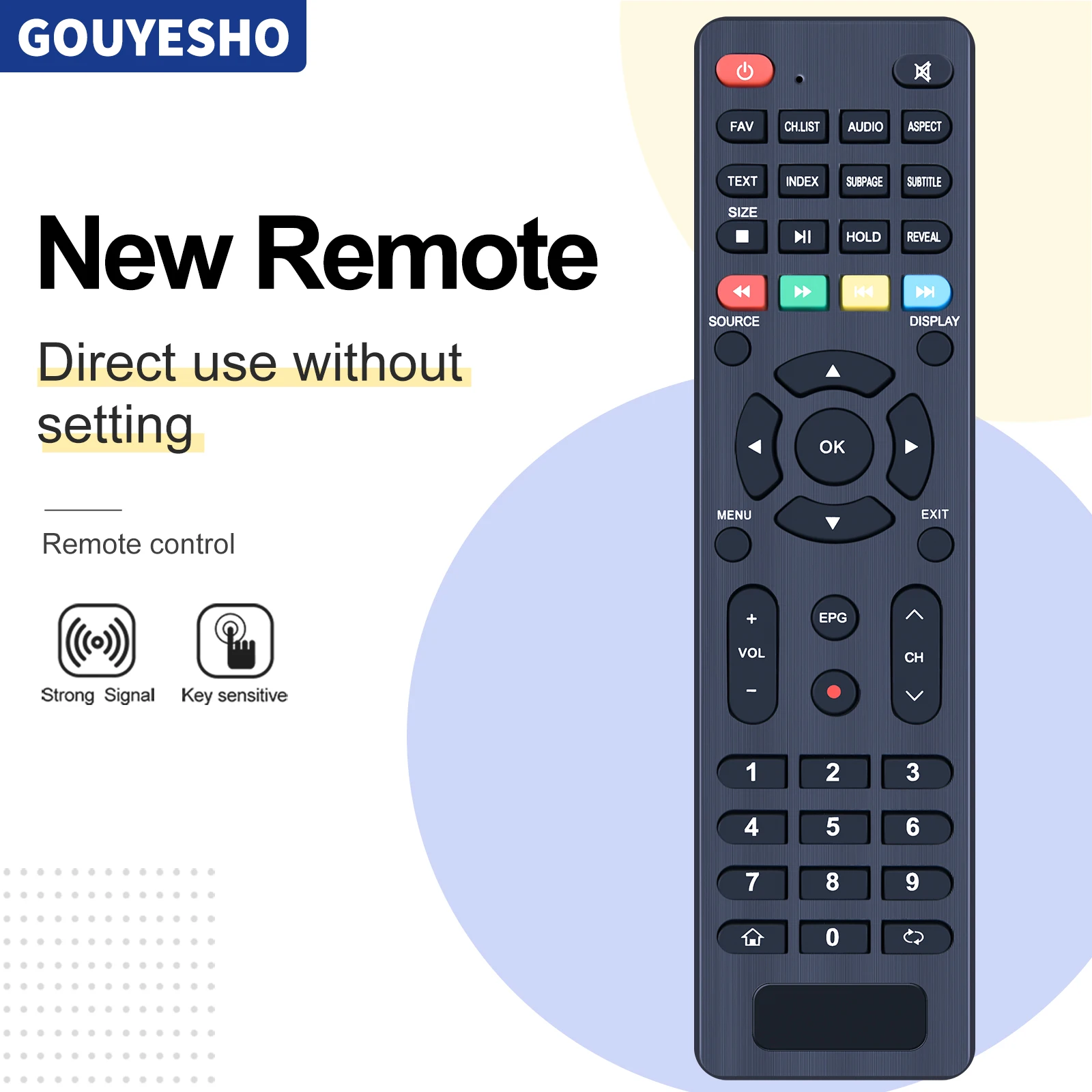 Nuevo Control remoto KT1045 funciona para WINIA TV BOX