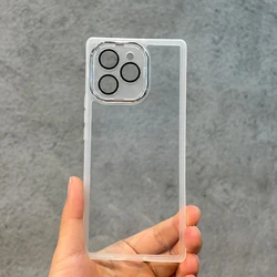 Para Tecno Spark 10 funda Tecno Spark 10C funda de teléfono Tecno Spark 10 Pro cubierta Spark 10 Protector de cámara transparente cubierta de lente