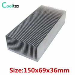 Disipador de calor aluminio para amplificador electrónico VGA RAM LED