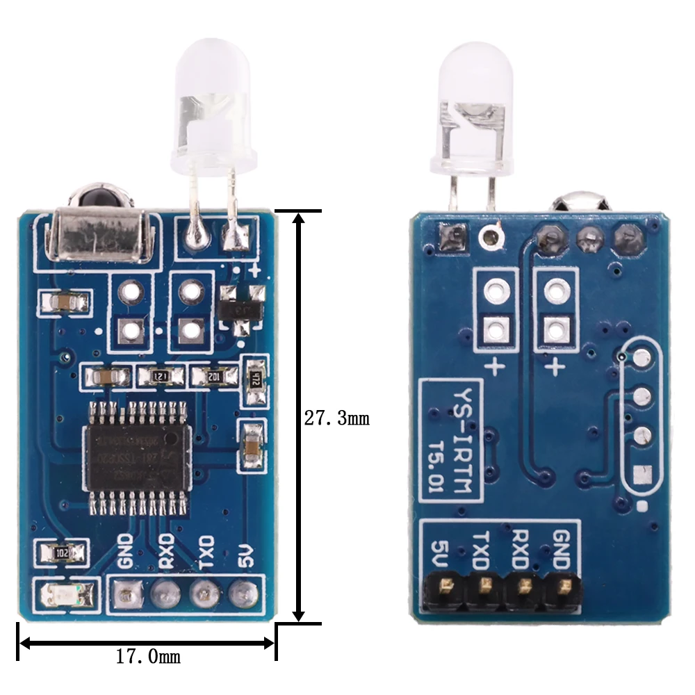 Decodificador remoto infrarrojo IR de 5V, transmisor y receptor de codificación, módulo inalámbrico para Arduino - imagen 5