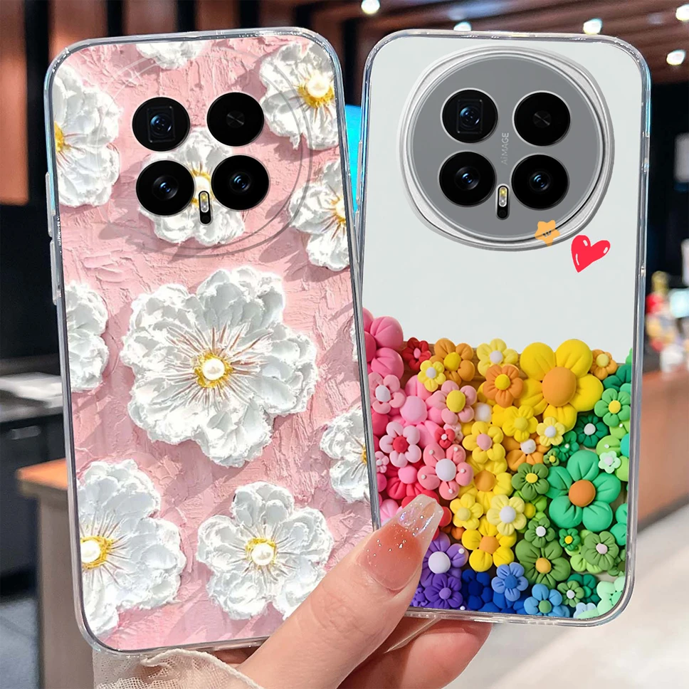 Para Honor Magic8 Pro funda de teléfono encantador viñetas de animales suave TPU transparente funda de silicona para Honor Magic 8Pro carcasa ligera - imagen 5