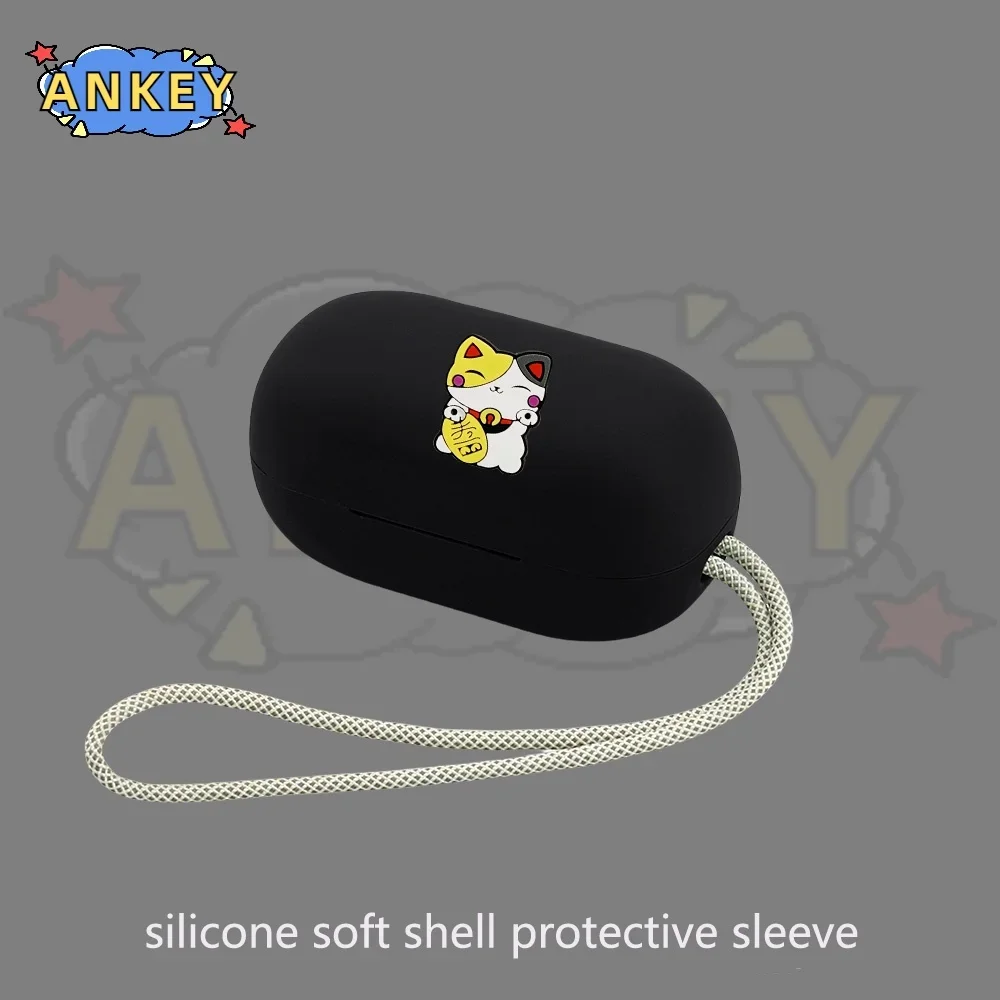 Funda de silicona para auriculares JBL Reflect Flow Pro / Mini NC/Aero, bonitos auriculares de perro, cubierta protectora suave para auriculares - imagen 4