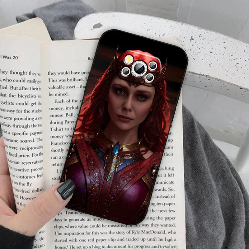 Marvel Avengers Heroes Passion For Xiaomi Mi Poco F5 F4 F3 X6 X5 X4 X3 M6 M5S M4 M3 C65 Pro GT NFC 5G, Black Back Phone Case - imagen 4