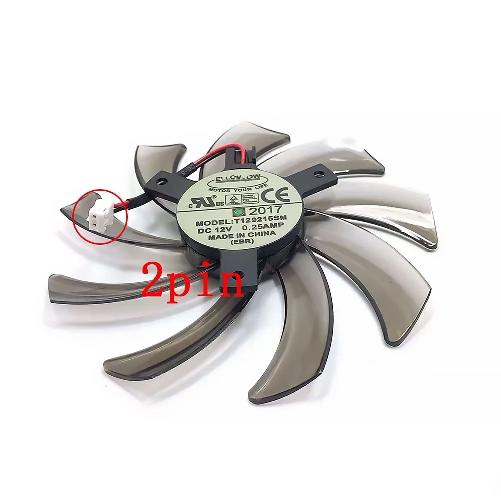 Nuevo reemplazo del ventilador del refrigerador de 95MM T129215SM PLD10010S12H para Gigabyte HD 7850 Radon R9 270 GTX 670 650 660Ti 550 tarjeta gráfica - imagen 4
