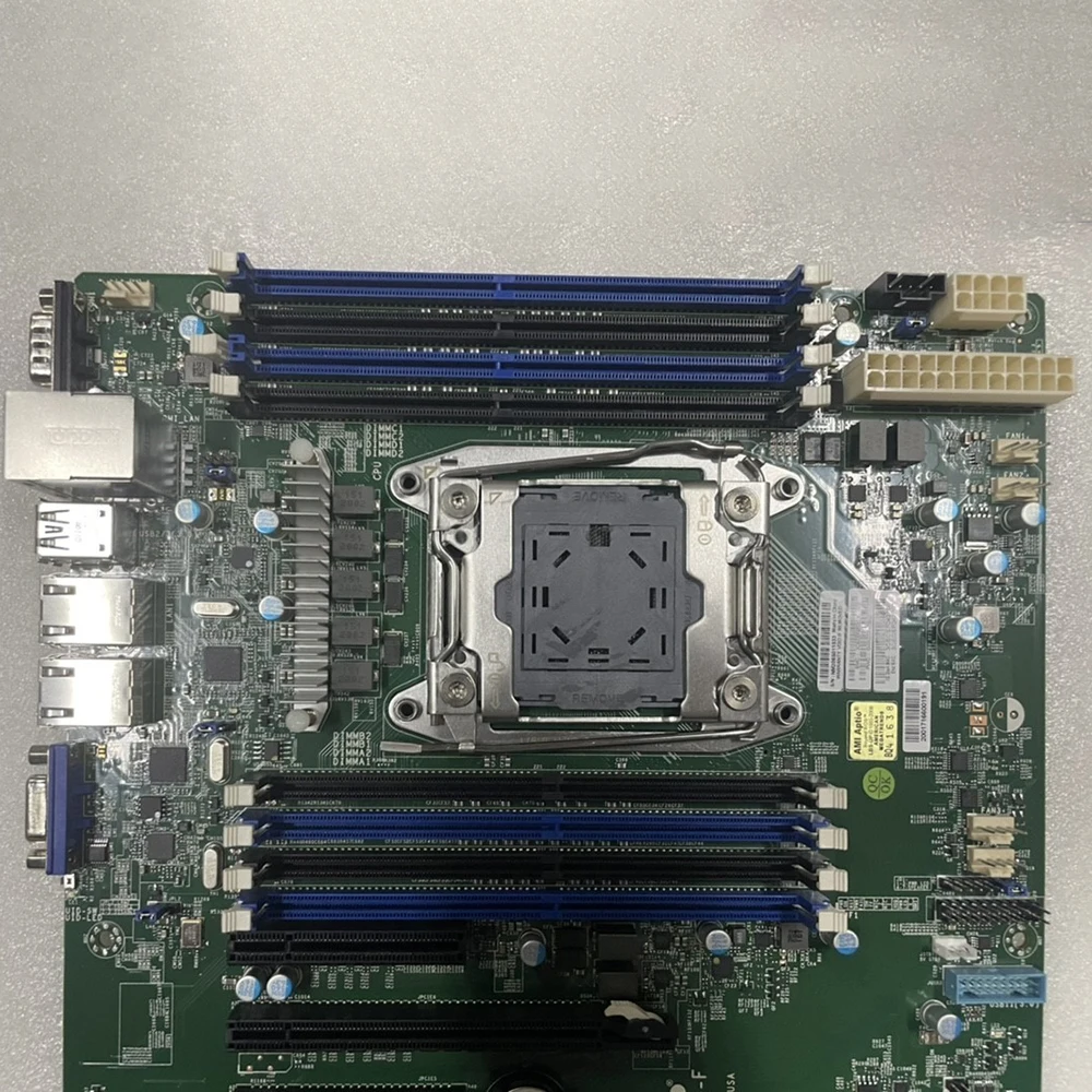E5-1600/2600 V3/V4 Familia LGA2011 DDR4 ECC Placa base de servidor X10SRL-F de una sola vía - imagen 4
