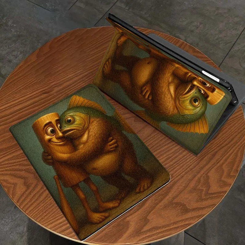 Tung Sahur Tralalerro Trala para Samsung Galaxy Tab A7 A A8 A9 A11 S6 S11 10,1 10,4 10,5 pulgadas Lite PLus funda para tableta - imagen 2