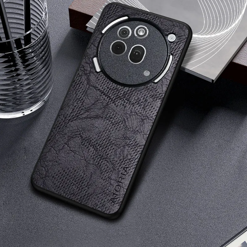 Funda de cuero para negocios para teléfono Nothing cmf 1 2 2a 3a pro - Funda para móvil con patrón Wind Cortex - imagen 4