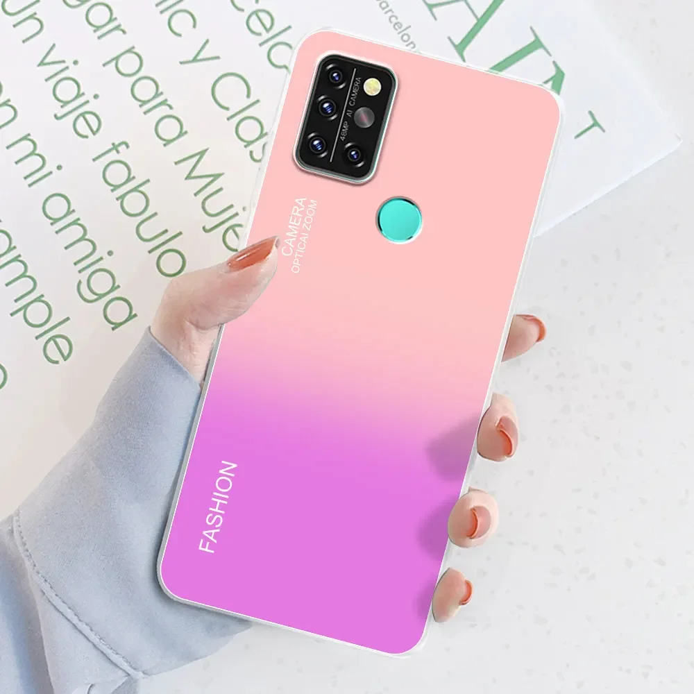 Para Umidigi A9 Pro 2021 funda para Umidigi A9 Max funda estampada parachoques transparente Fundas blandas de silicona Coque para Umidigi A9 Pro Fundas - imagen 5
