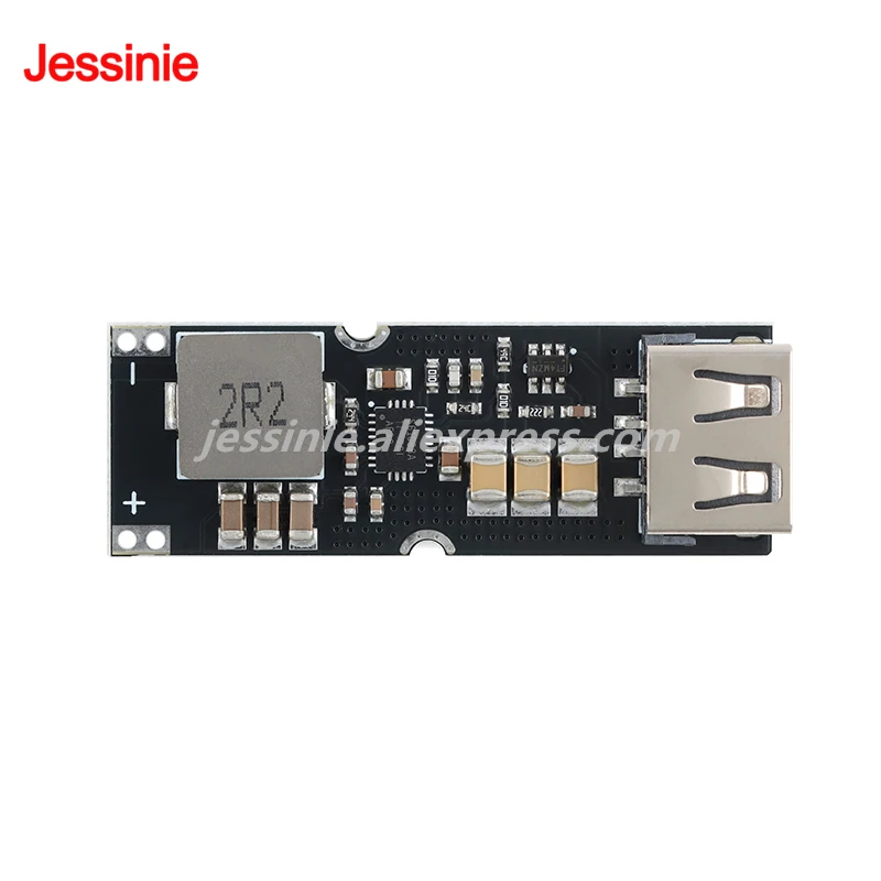 5 uds/1 unidad TPS61088 batería de litio Boost Placa de carga rápida módulo de alimentación 3,7 V a 5V/9V/12V teléfono móvil QC carga rápida - imagen 3