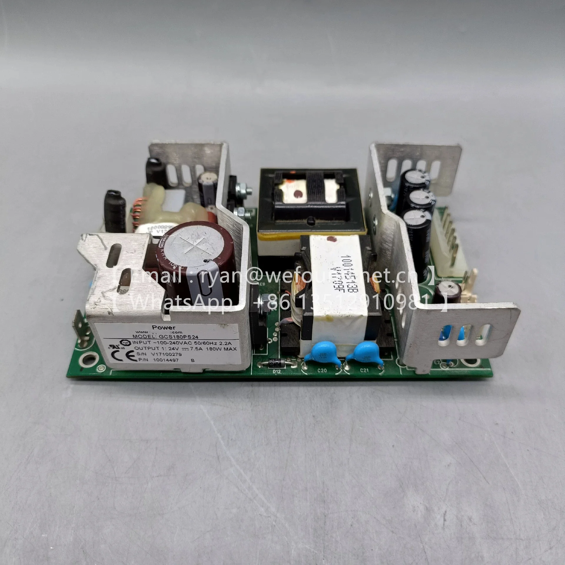 GCS180PS24 para fuente de alimentación de aplicaciones de electrónica industrial y médica XP Power - imagen 3