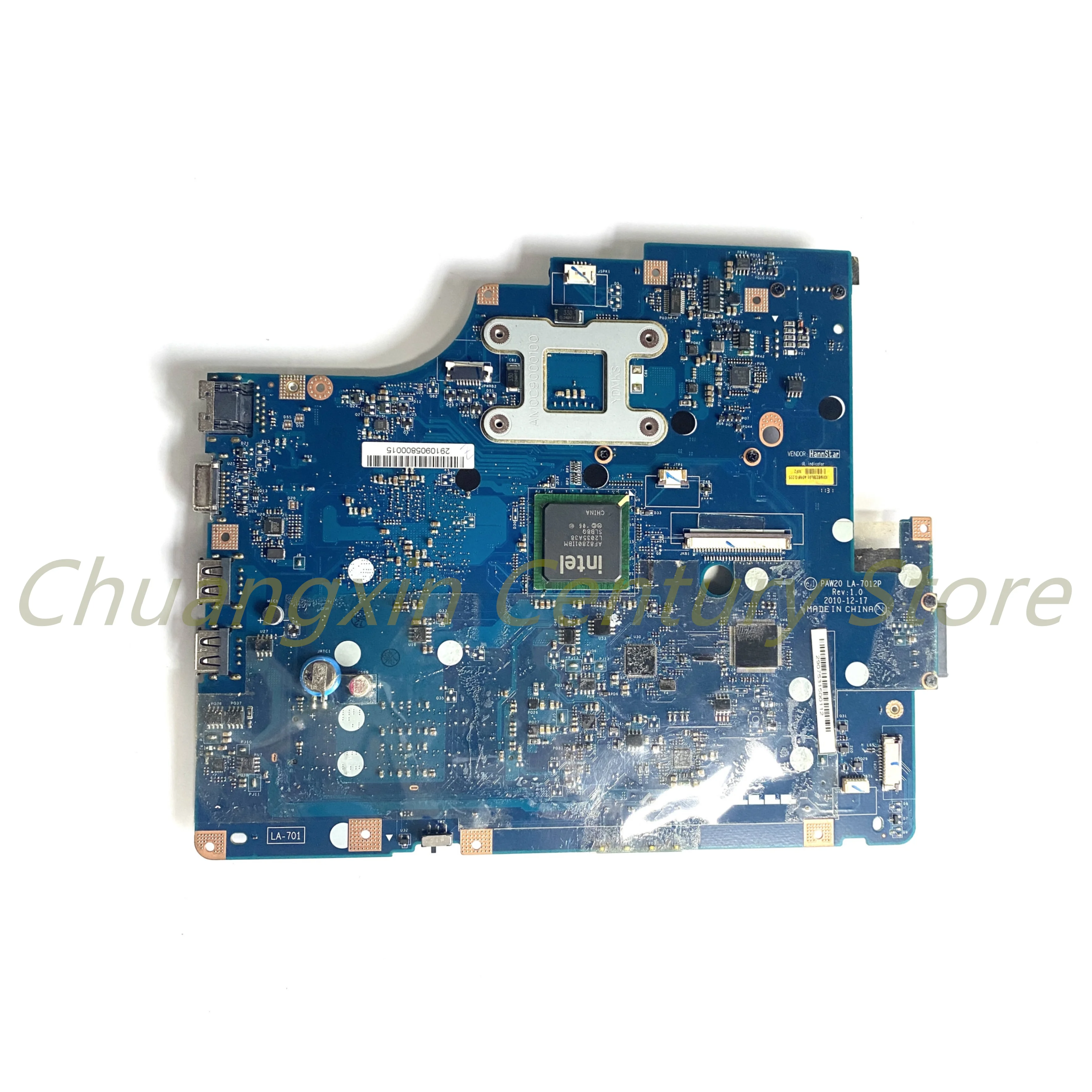 Adecuado para la placa base del ordenador portátil Lenovo G560E PAW20 LA-7012P 100% probado completamente funciona - imagen 2