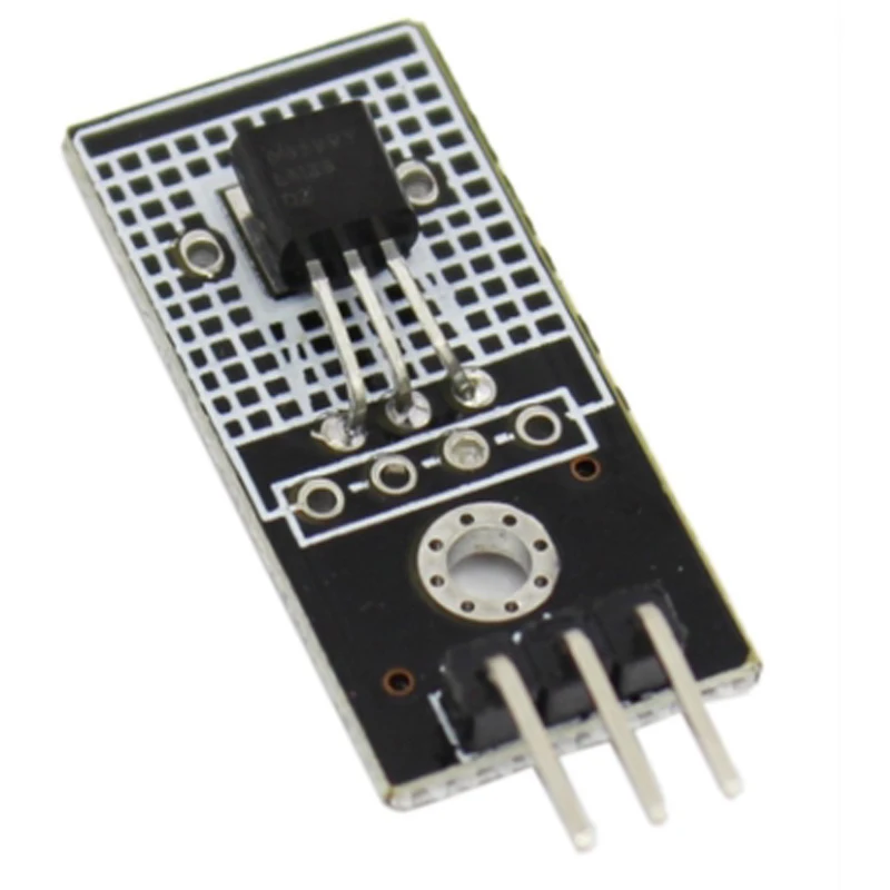 DC 4V-30V LM35D LM35DZ Módulo lineal de sensor de temperatura digital LM35 Coche inteligente - imagen 3