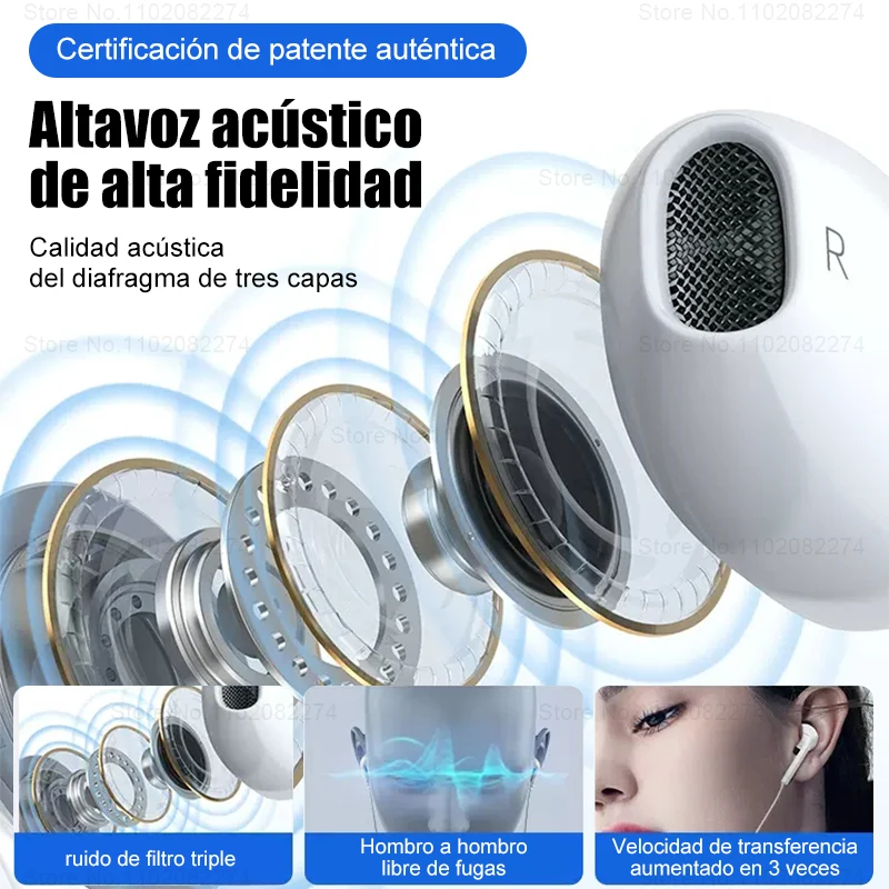 Auriculares intrauditivos con cable tipo C para Xiaomi Mi 13, 12, 11 Pro, Ultra, 3,5 MM, Redmi Note 11, 12, Turbo - imagen 3