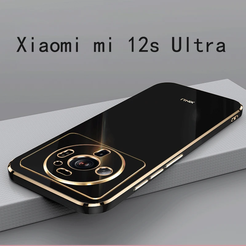 Para Xiaomi mi 12S Ultra funda suave de TPU para Xiaomi mi 12S Ultra alta calidad cubierta protectora de cámara antihuellas - imagen 2