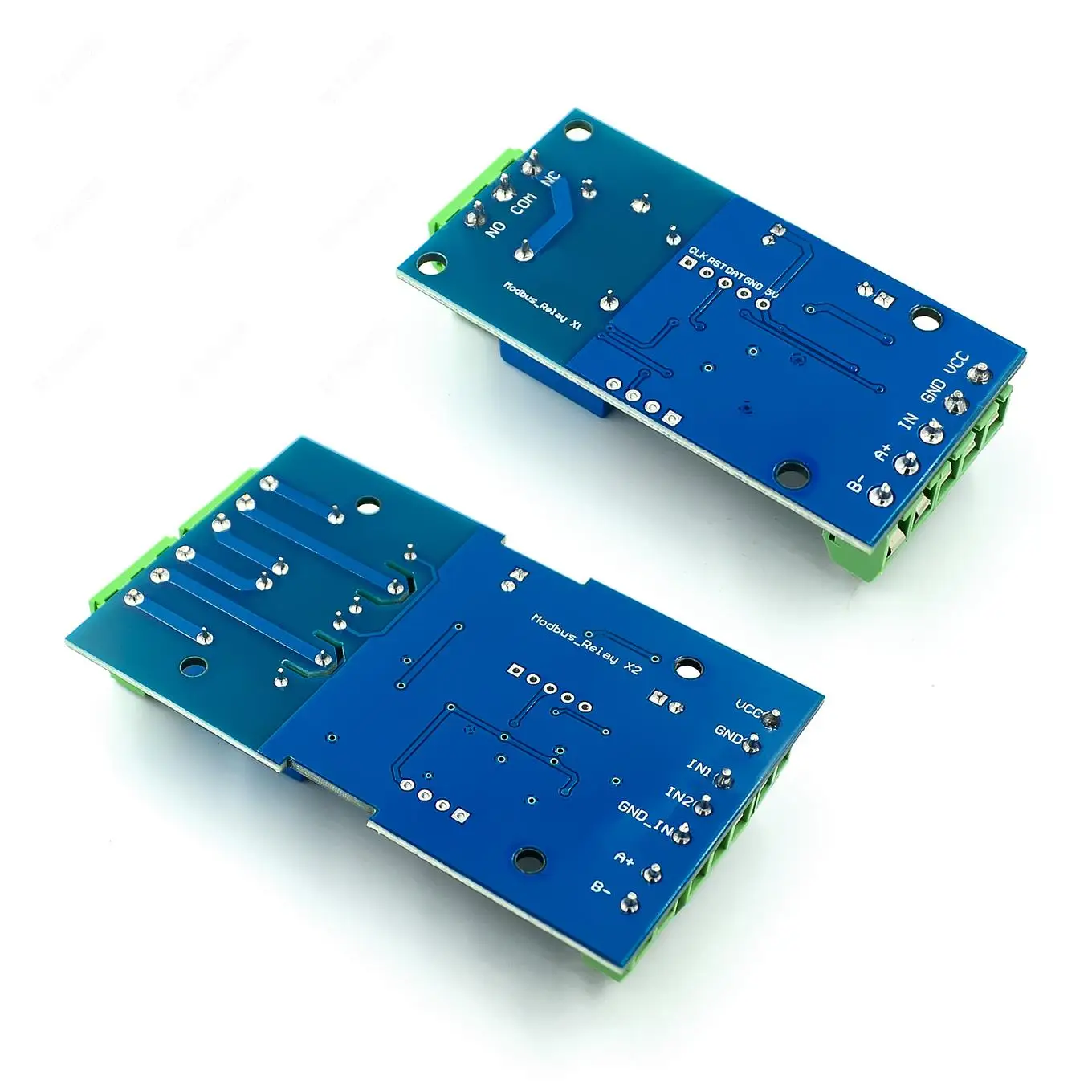 Modbus-Rtu 1/2 canal 7-24V módulo de relé interruptor Modbus RTU 4 canales salida de relé 12V entrada de interruptor 485 comunicación TTL Pin He - imagen 3