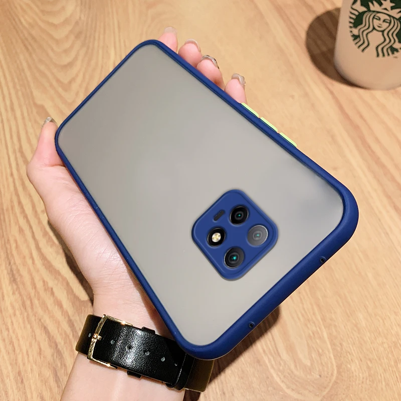 Funda duradera mate translúcida a prueba de golpes para Xiaomi Redmi Note 9 Pro 9s 10 10S 9A 9C Nfc Note 8 Pro funda con sensación de piel - imagen 3