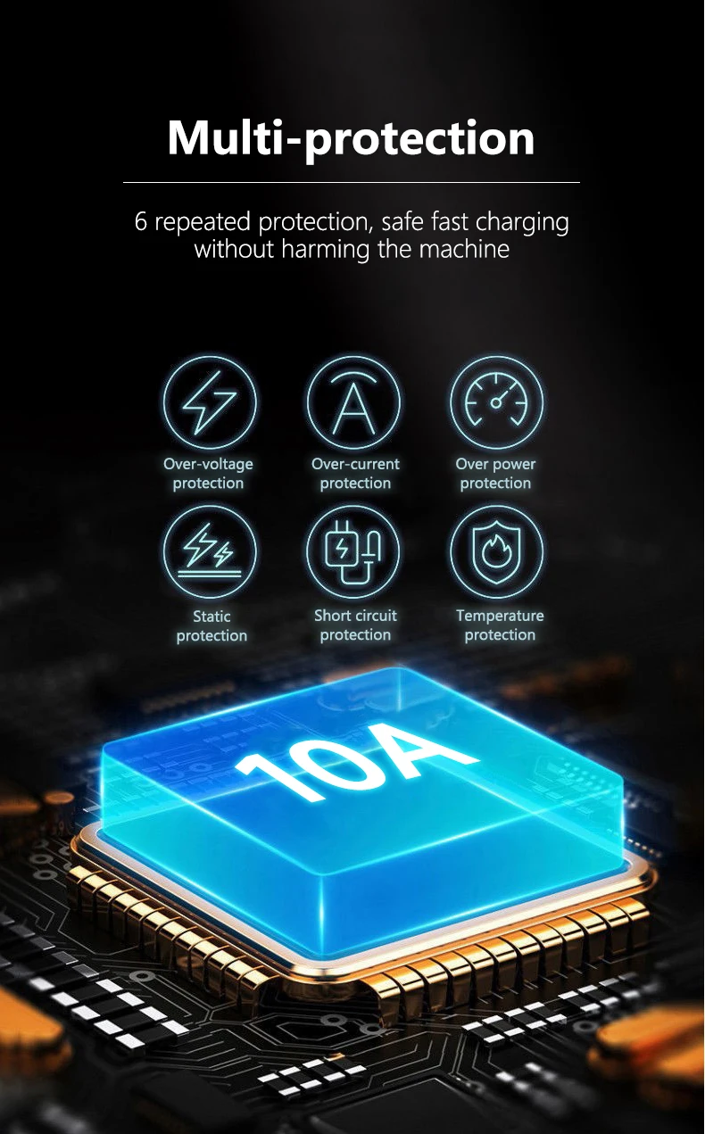 Un cuadrado azul con el número 100a