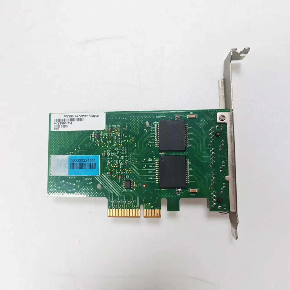 Para tarjeta de red Gigabit de cuatro puertos de servidor Winyao WY580-T4 PCIe X4 - imagen 3