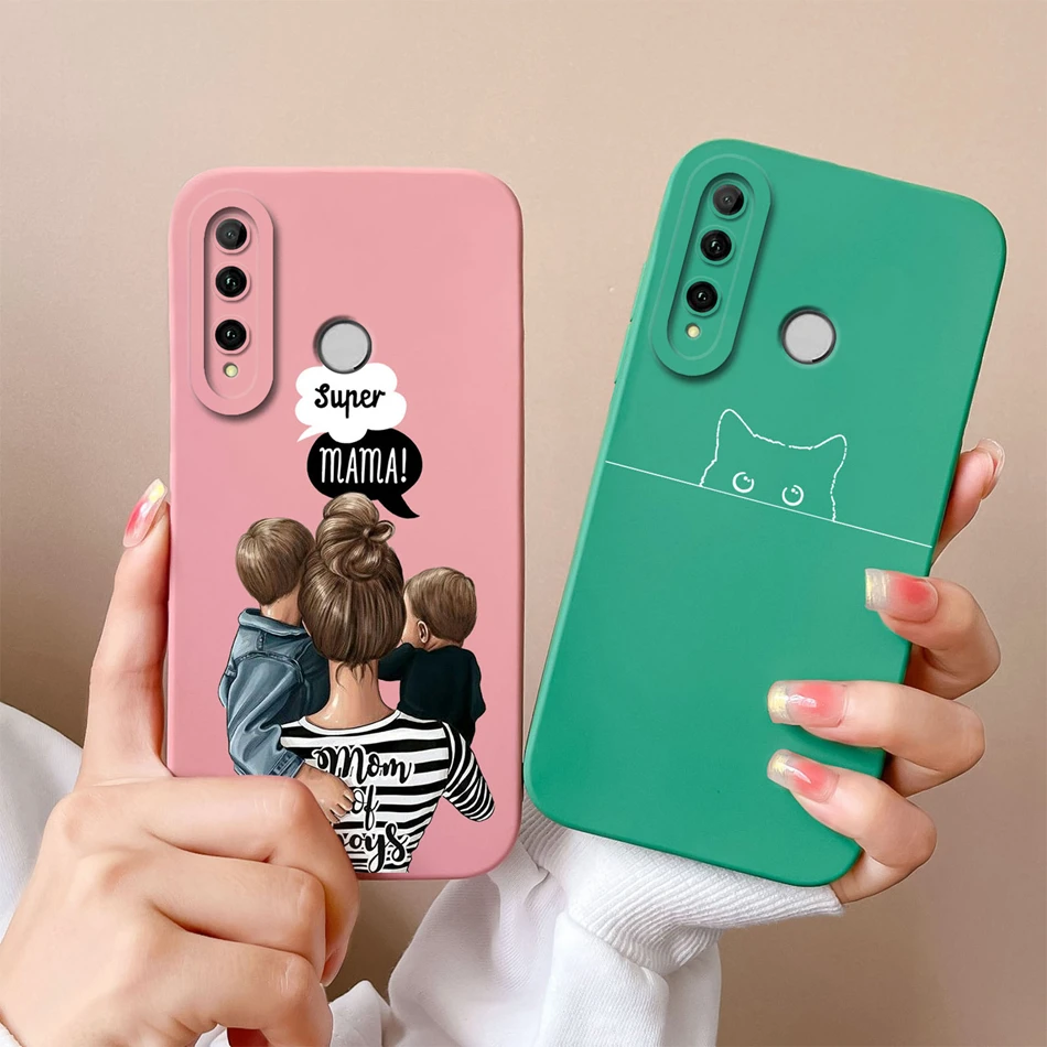 Funda de teléfono para Honor 10i, carcasa de silicona líquida suave y Lisa, protección completa, antichoc, modelo HRY-LX1T - imagen 4