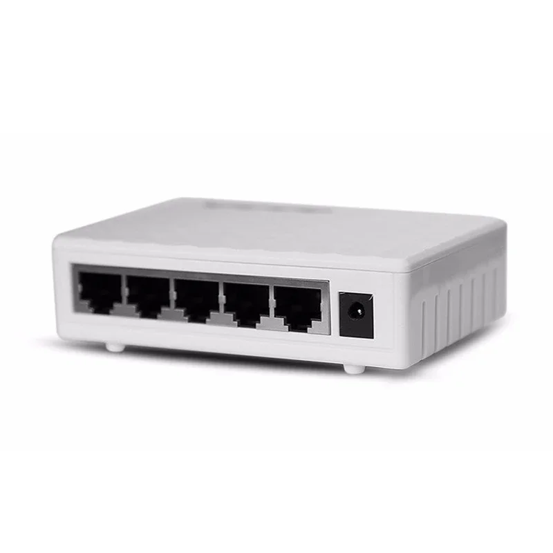Conmutador Gigabit Base de 5 puertos, 10/100/1000Mbps, concentrador, LAN rápida, Ethernet, interruptores de red de escritorio - imagen 2