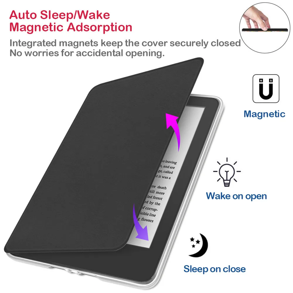 Funda para Kindle Paperwhite Colorsoft 2024 12.a generación 7" 360 °   Soporte desmontable magnético acrílico de rotación SA569P SA568B - imagen 5