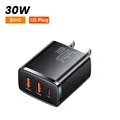 3 Ports 30W US Plug