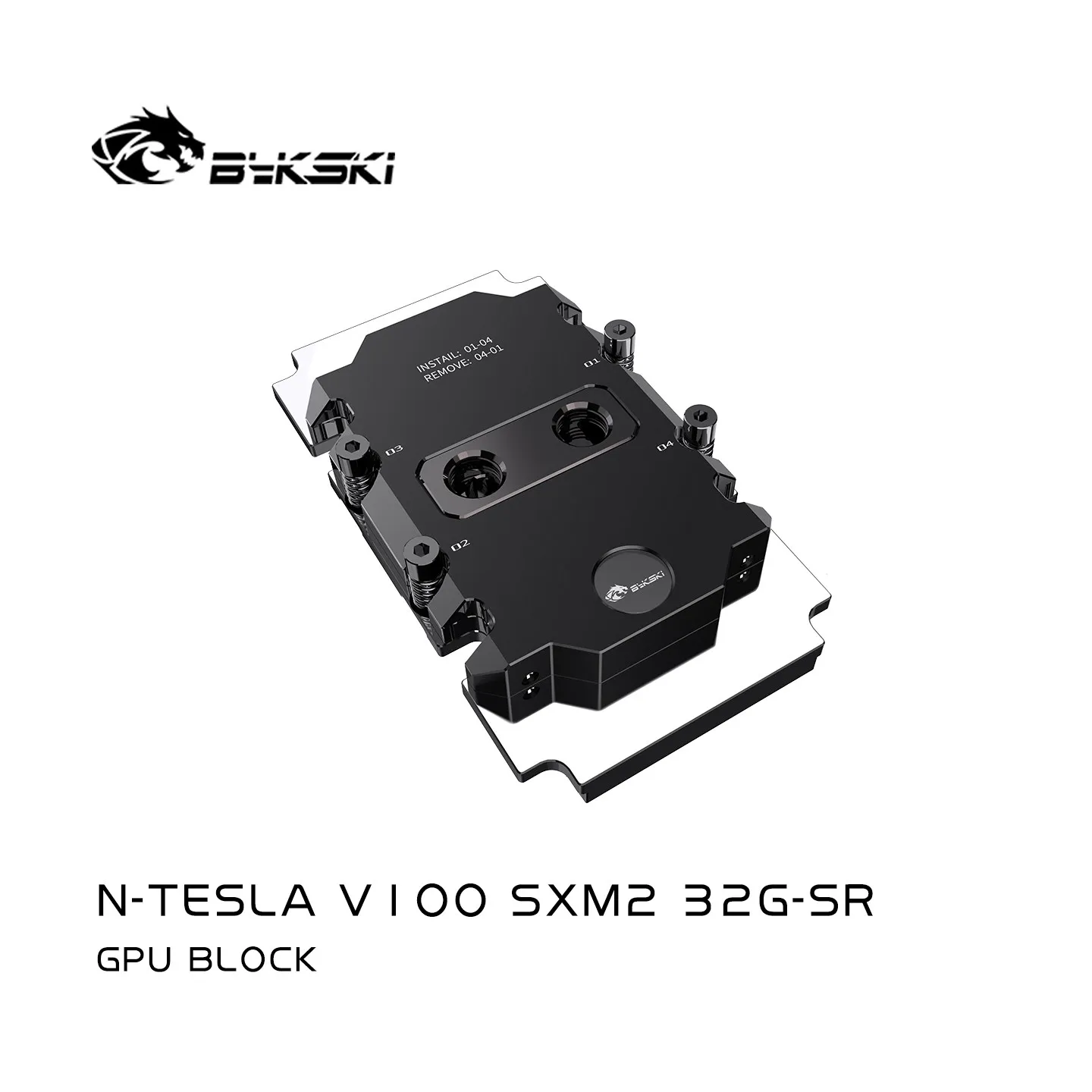 Bykski Bloque Agua NVIDIA V100 NVLink Refrigeración Líquida GPU - imagen 4