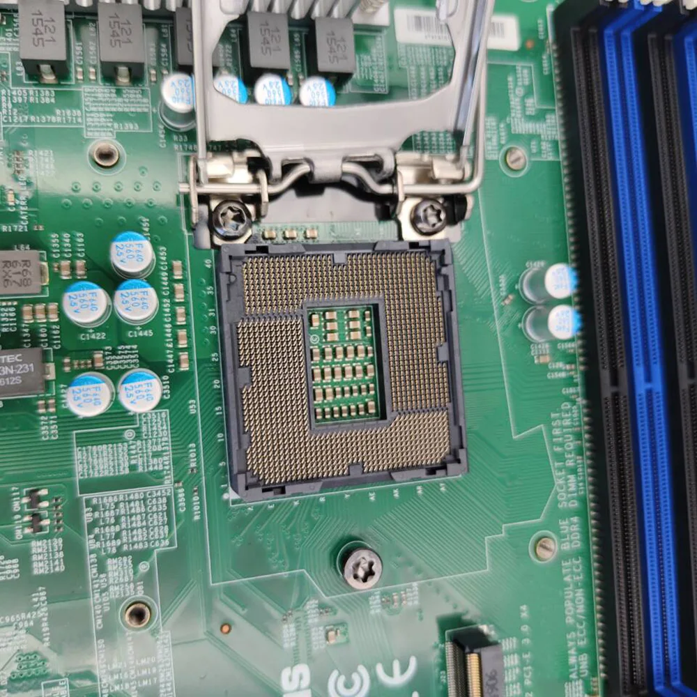 Conjunto de chips C236 LGA1151 Xeon E3-1200 v5/v6 6.a/7a generación. Core i7/i5/i3 serie DDR4 para placa base Supermicro X11SAE-F - imagen 4