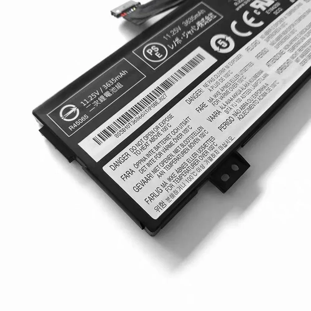 Nueva batería Original y genuina para ordenador portátil L17L3PB0 11,4 V 42Wh para Lenovo Chromebook 100E 300E 500E Winbook 300E 81M9 L17M3PB0 et - imagen 4