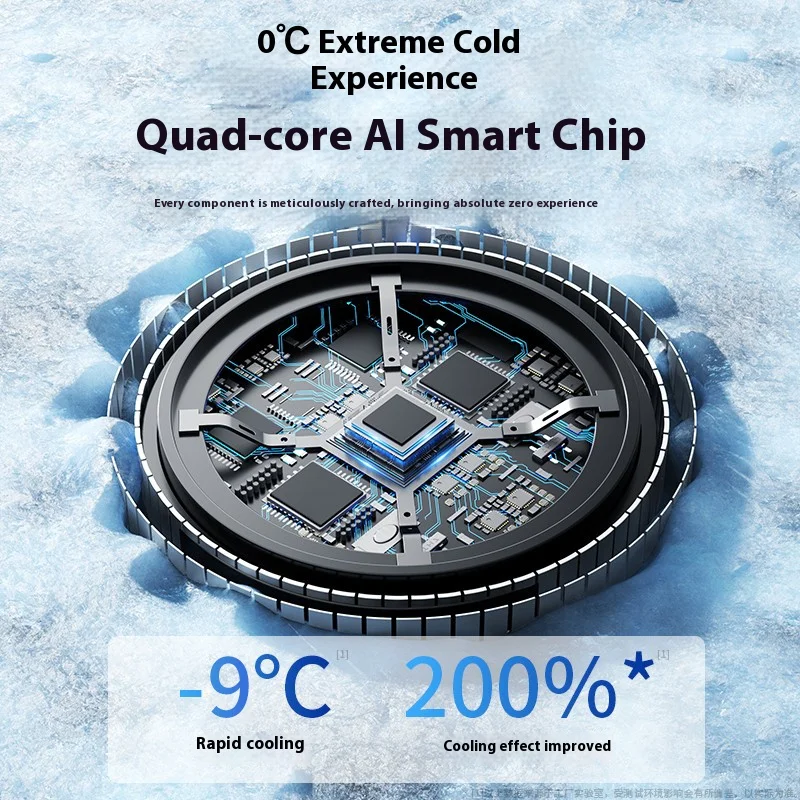 Enfriador de teléfono portátil con Clip Semiconductor para transmisión en vivo, dispositivo de refrigeración para juegos, disipación de calor para teléfonos móviles - imagen 5