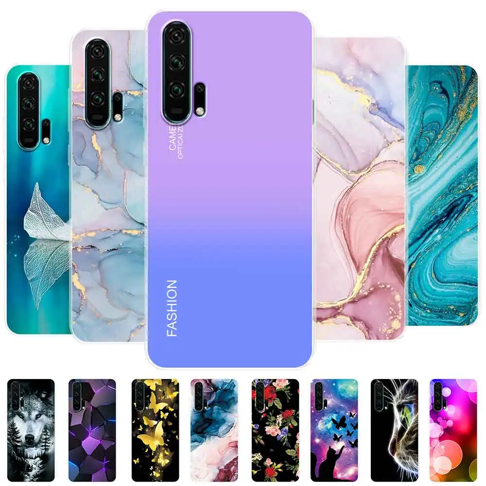 Funda de silicona suave para Honor 20 Pro, carcasa transparente de TPU para Honor 20 Lite, Honor 20 20i 20e 20S