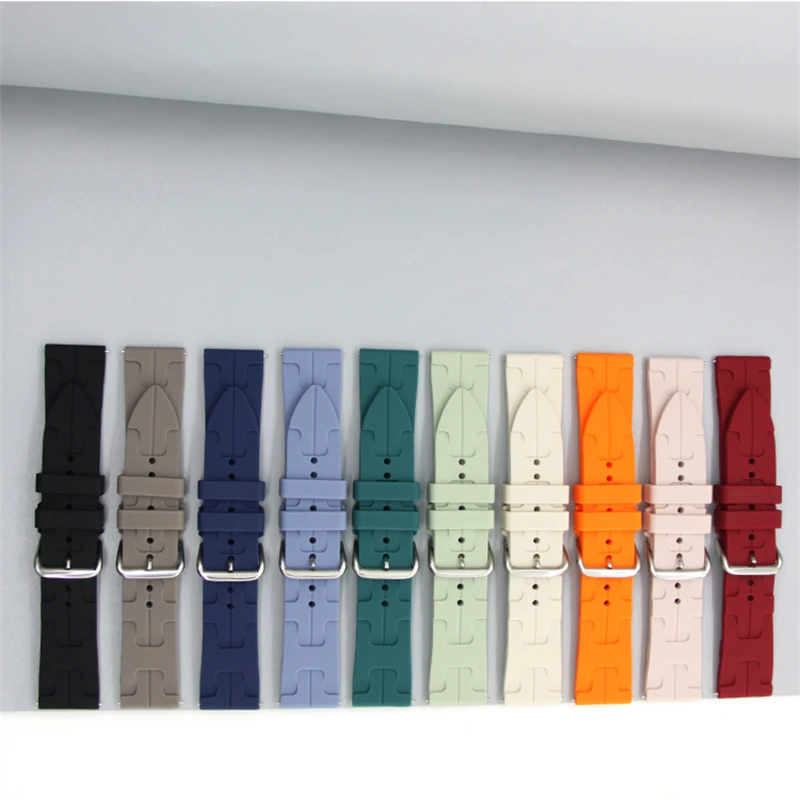 Correa de silicona de 22mm para OnePlus Watch 3 2 2R/OnePlus, pulsera de 46mm, Correa para OPPO Watch X X2 4 Pro/Realme Watch S2 2 3 Pro - imagen 4