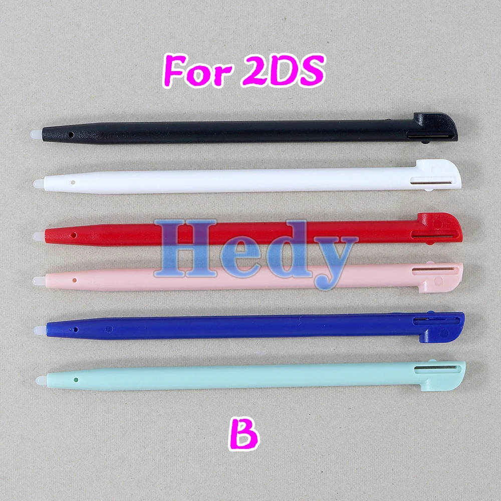 Piezas para Nintendo 2DS, lápiz óptico de plástico para pantalla táctil, para consola de juegos 2DS, 500 - imagen 3