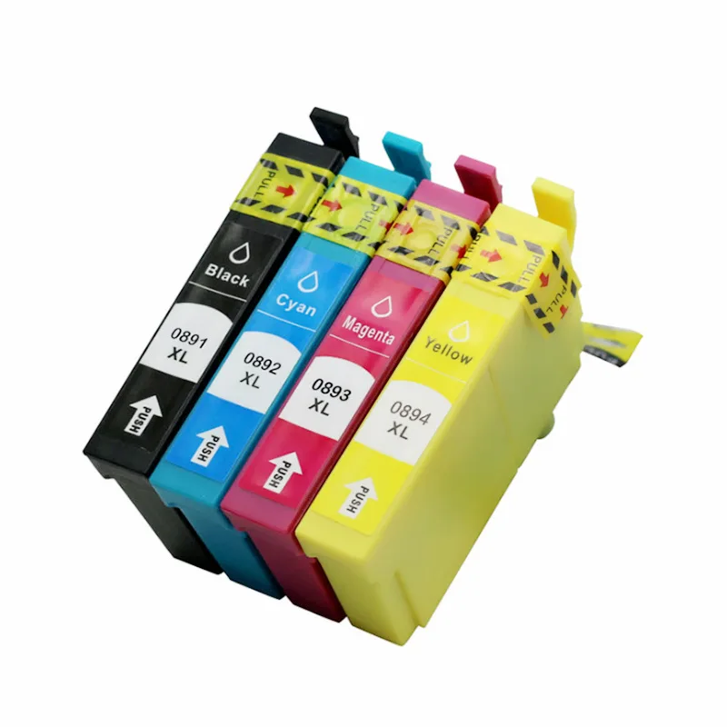 Vilaxh-cartucho de tinta T0891 T0892 T0893 T0894 para Epson S22 21 510 410 100 110 105 200 210 205 405 400 115 - imagen 3