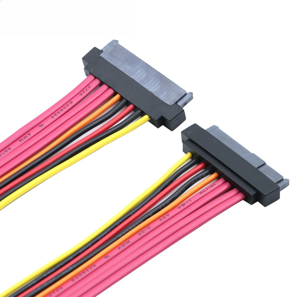 MINI SAS SFF-8482 29Pin hembra a maestra Cable de alimentación Servidor Disco Duro Cable Longitud Opciones 0.5M 1M - imagen 4