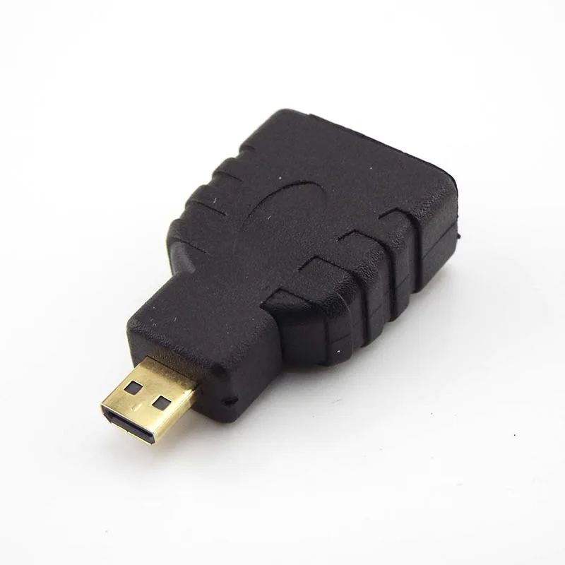 Mini adaptador de Cable de extensión, convertidor macho a hembra, conector compatible con HDMI para HDTV 1080p, HD TV, videocámara - imagen 4