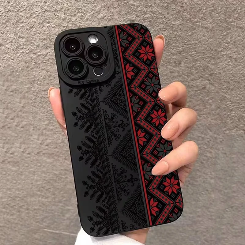 Funda de teléfono con pintura de tótem Vintage para Samsung Galaxy S25 Ultra S24 S23 S22 S21 Plus S20FE A55 A54 A35 funda suave de silicona