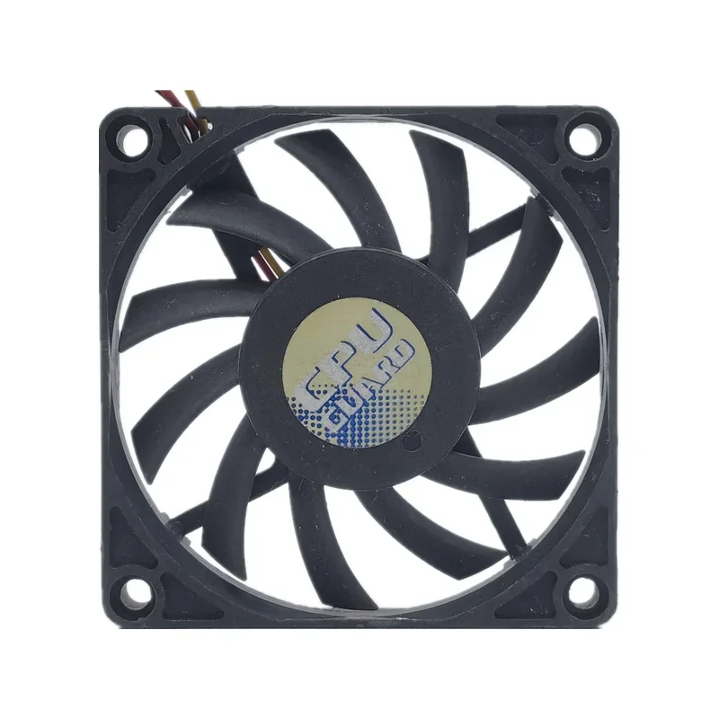 Nuevo R 127010 DU 12V 0.45a 7010 7cm ventilador de refrigeración de medición de velocidad de tres cables de gran volumen de aire - imagen 4