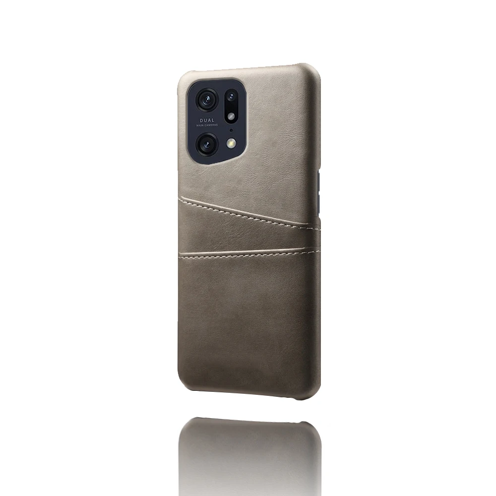 Funda de piel sintética con ranuras para tarjetas para Oppo Find X5 Pro, A36, Reno7, Z, SE, 5G, OPPO Find, X5 Pro, Realme, GT2, 9 Pro Plus, 9i, V25 - imagen 5