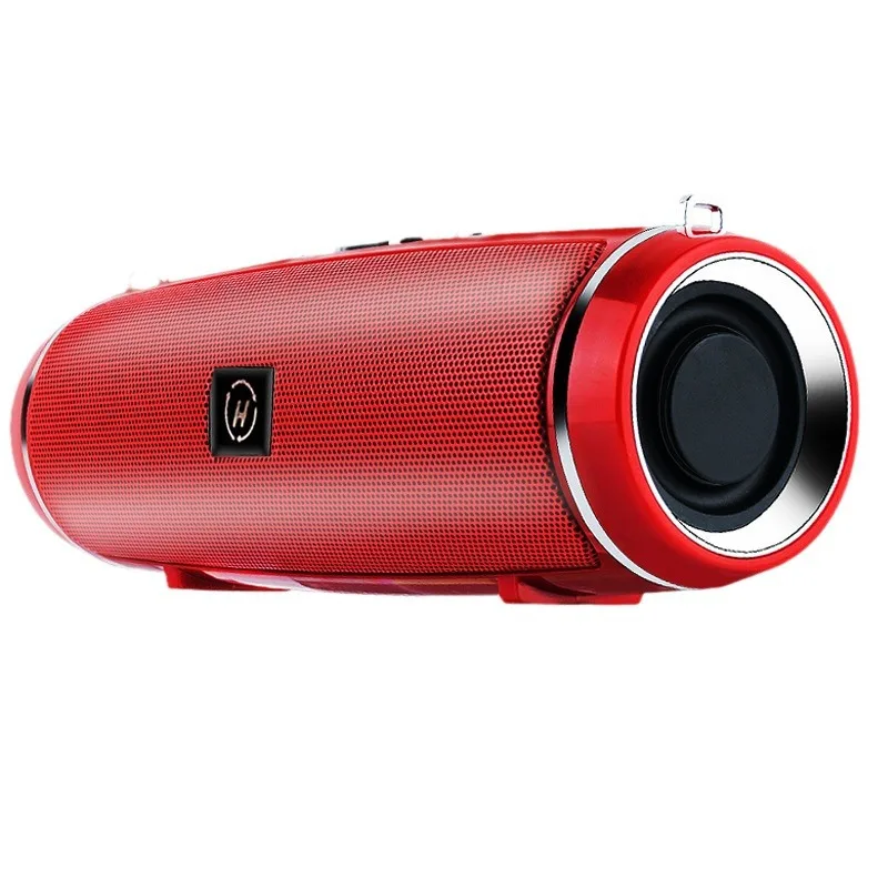 Altavoz Bluetooth portátil para exteriores, Mini subwoofer de escritorio para el hogar y el coche de alta potencia, altavoz inalámbrico con cañón de acero pequeño - imagen 3