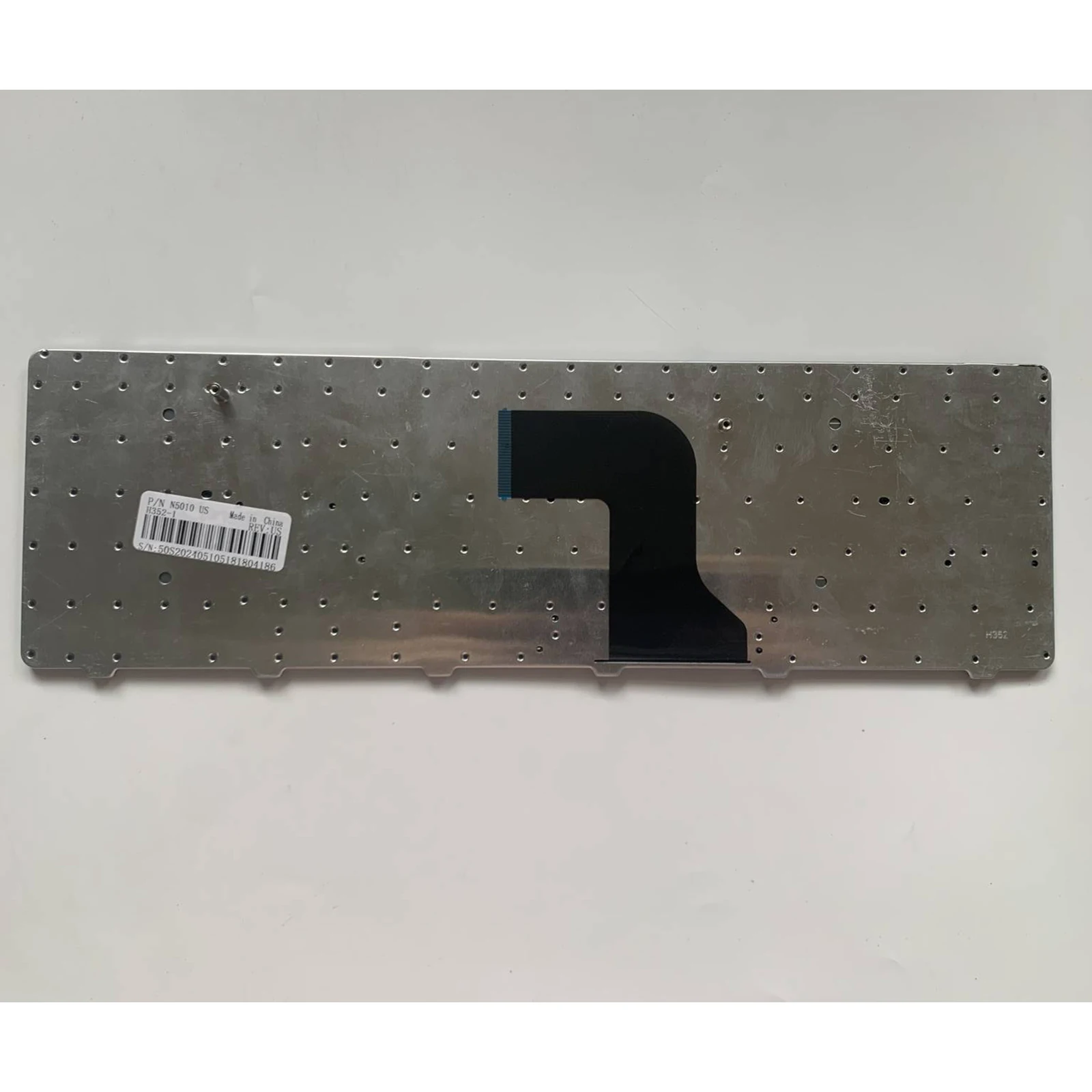 Teclado estadounidense para DELL Inspiron N5010 M5010 9GT99 V110525AS NSK-DRASW 0433XP sin puntero sin retroiluminación - imagen 3