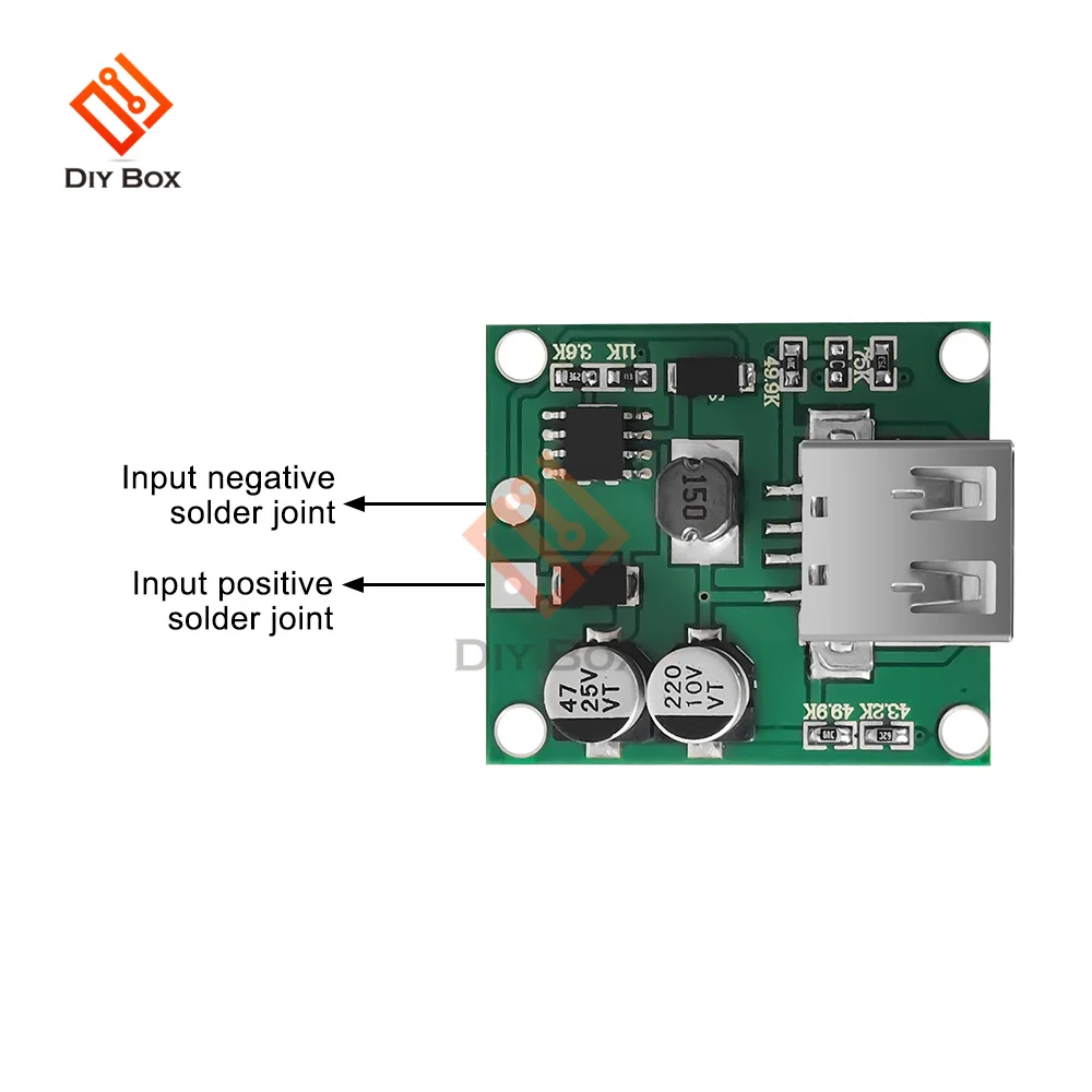 Banco de energía de Panel Solar, controlador de voltaje de carga USB, regulador de Control de carga, Kit de bricolaje para teléfono inteligente y hogar, 5V, 2a - imagen 5