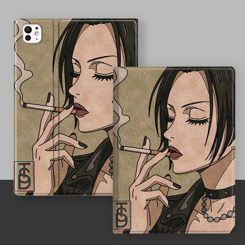 Nana Comic Cool para iPad Pro Air Mini 1 2 3 4 5 6 7 7th 8th 9th M2 10,2 9,7 10,5 10,9 11 12,9 13 pulgadas funda para tableta - imagen 3