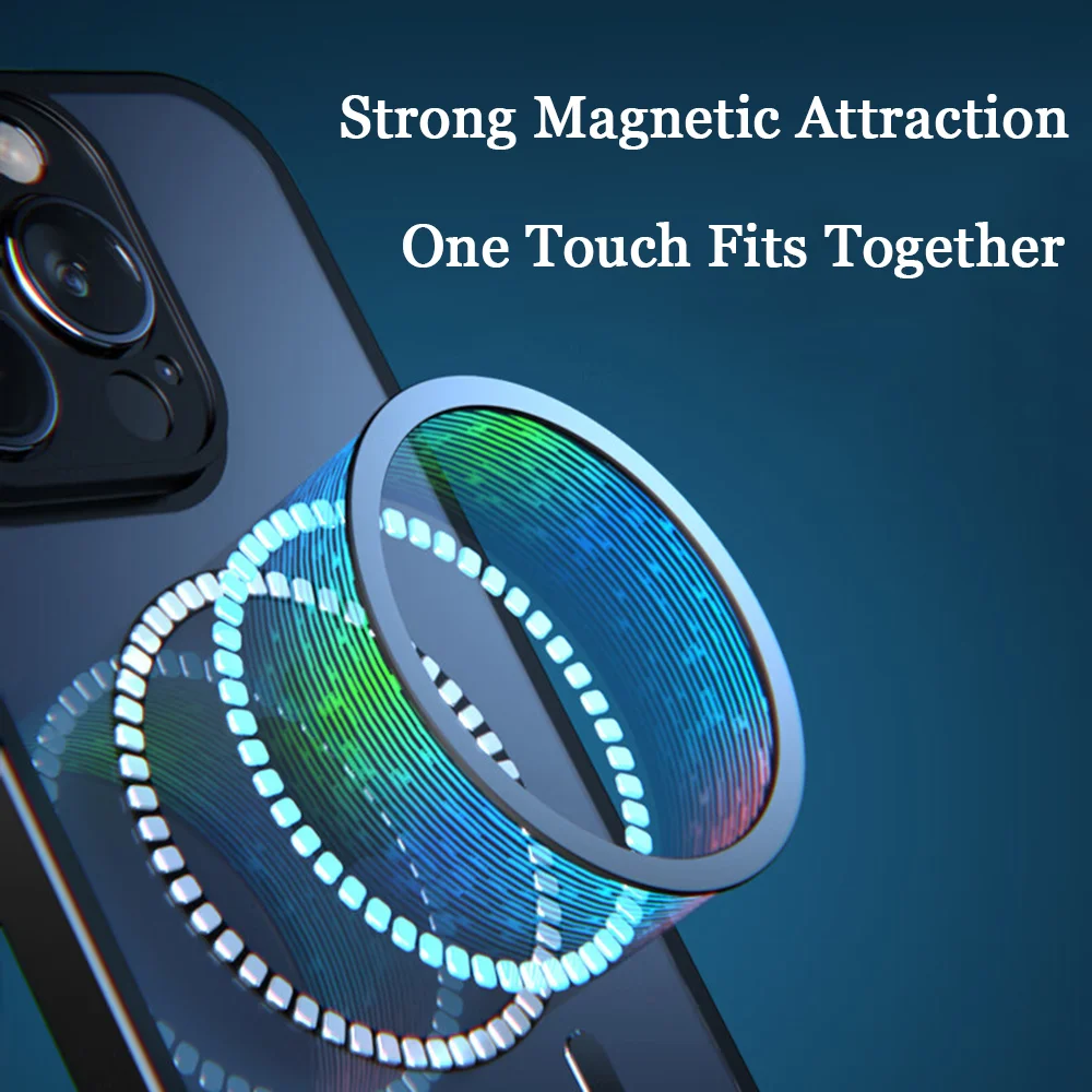 Funda de teléfono con diseño de perro s-salchicha a rayas, funda magnética para iPhone 16 14 13 12 11 15 ProMax Plus para cubierta de carga inalámbrica Magsafe - imagen 5