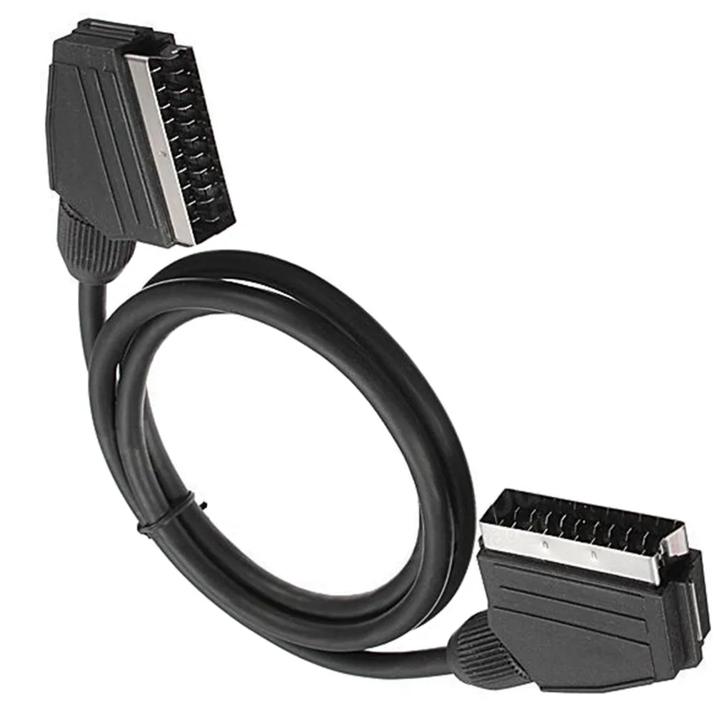 Cable Scart RGB, Cable Scart RGB de 21 pines, Cable de enlace de datos macho a macho, Cable Scart para convertidor de vídeo Scart Samsung TV - imagen 4