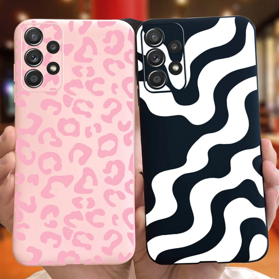 Para Samsung Galaxy A13 A23 funda de teléfono con viñetas de animales lindos para Samsung A13 4G SM-A135F A23 4G 5G A235F A236B fundas de silicona suave - imagen 3
