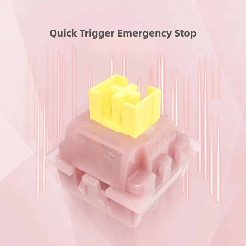 30 stks Perzik Magnetische Schakelaar 40g Lineaire Voorgesmeerde Stille Schakelaars Gratis Instelling Pre Reizen Voor Magnetische Schakelaar Gaming Toetsenbord - imagen 2