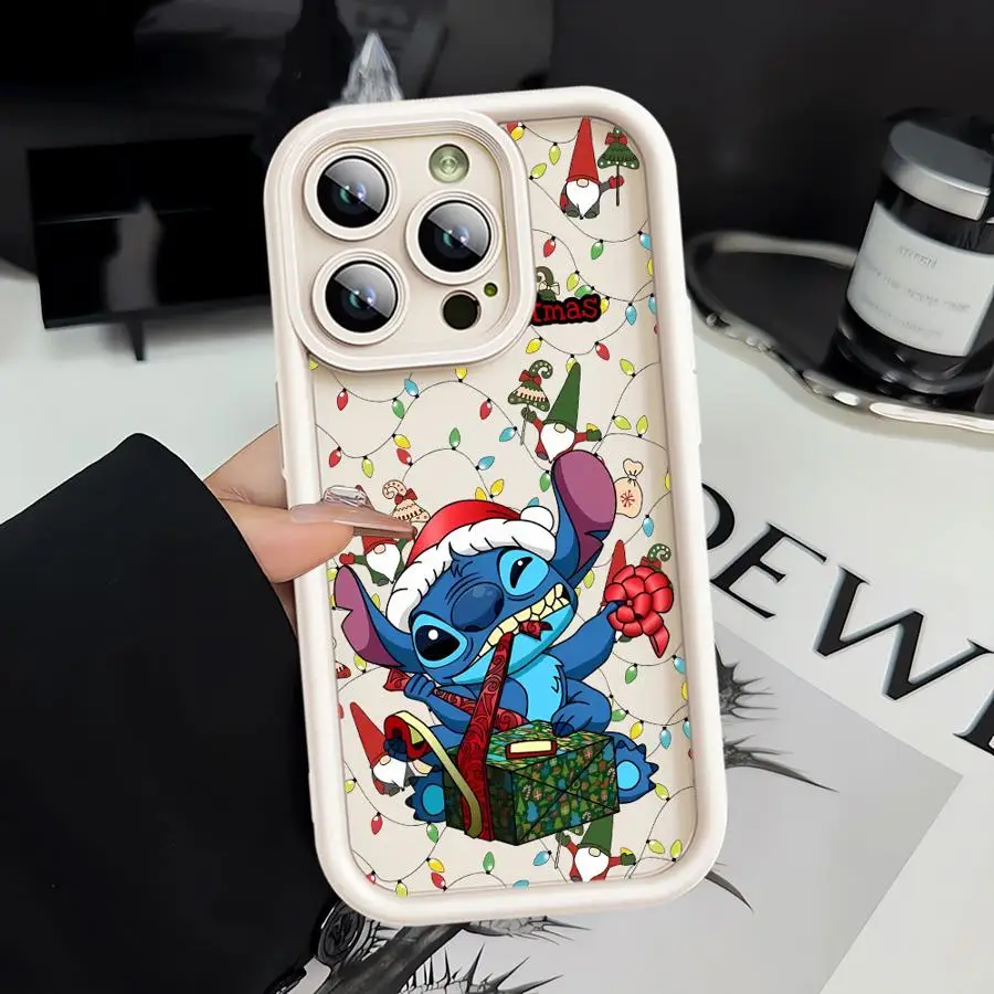 Funda de teléfono de punto de dibujos animados de Navidad para Samsung S25 S24 S23 S22 S21 S20 Note 20 FE Plus Ultra 4G 5G funda de silicona suave TPU - imagen 3